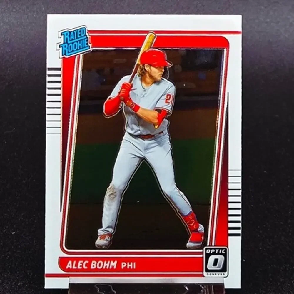 Alec Bohm Optic Rated Rookie Bowman Platinum New Age RC Philadelphia Phillies